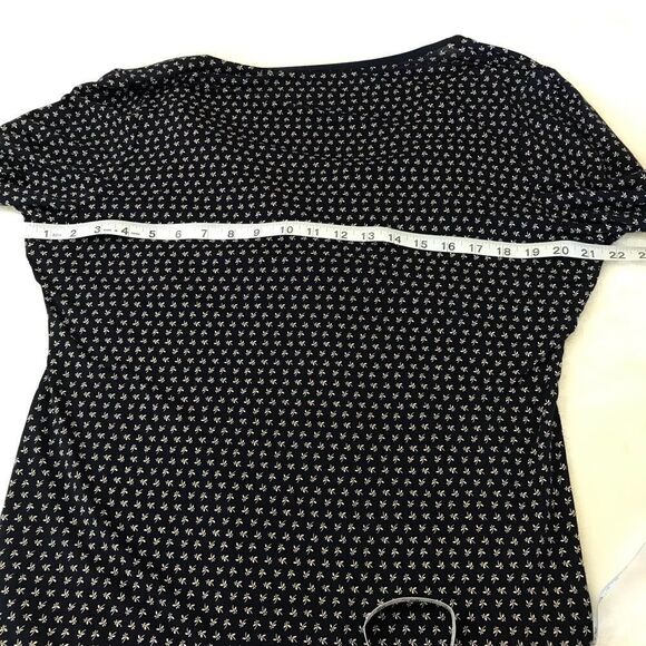 GAP navy blue maternity long sleeve blouse size XL - Picture 6 of 8